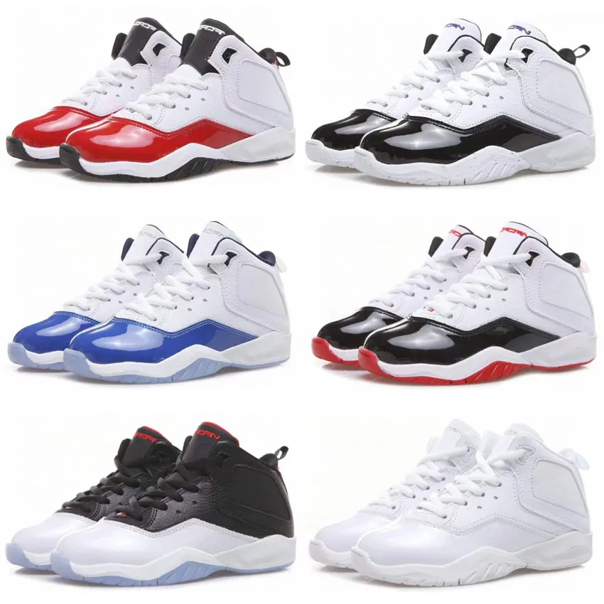 Enfants Infants Jumpman 12.5 Chaussures de basket-ball Entraîneurs pour enfants en bas âge Kid blanc rouge noir Runner Chaussures de sport Enfant Shorts Baskets Garçons Filles En plein air