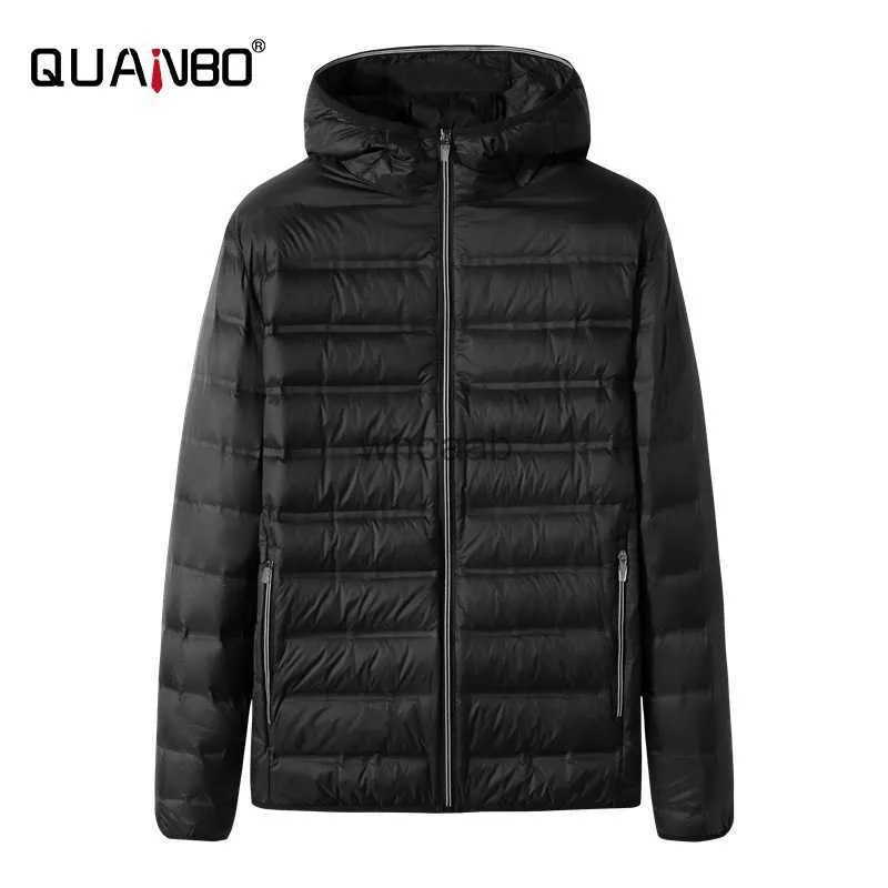 Mens quilted cheap down coat