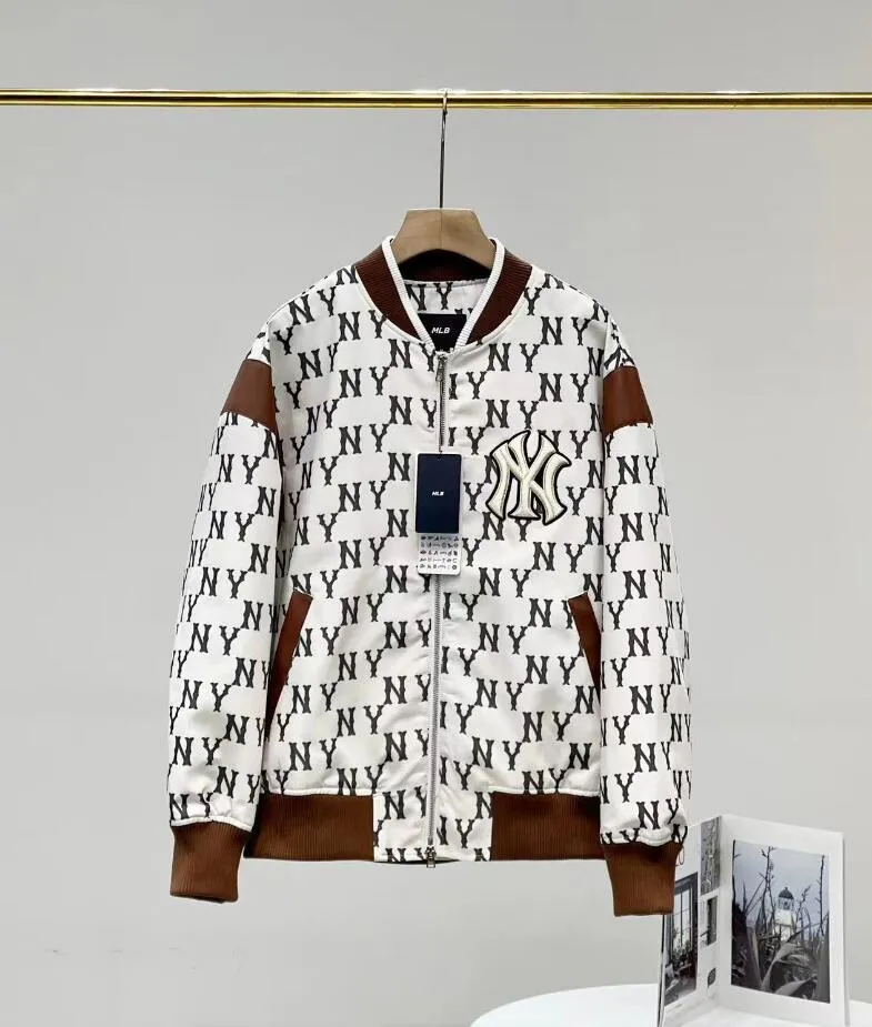 Projektanci kurtki męskie Projektanci mody kurtka baseballowa Hip Hop Streetwear Coats Slim Fit Coats Marka odzieży