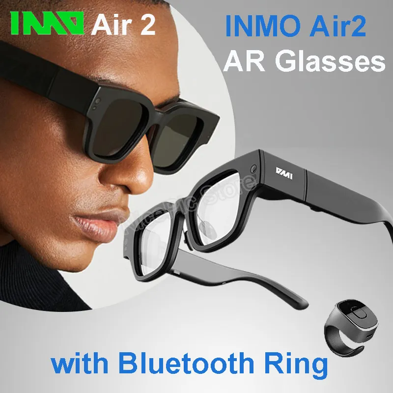 INMO AIR2ワイヤレスARスマートグラス：タッチコントロール、音声 