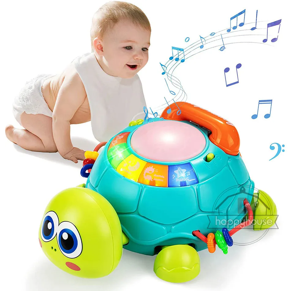 Juguetes De Aprendizaje Juguetes Para Bebés 0 6 12 Meses Juguete Musical De  Tortuga Luces Sonidos Juguete Musical Para Bebé Niña Niño Juguete Educativo  Montessori Para Niños 1 2 3 230926 De 12,9 €