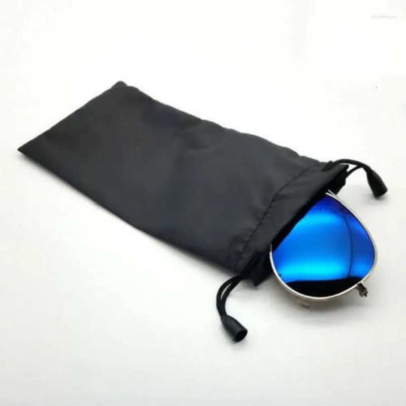 Storage Bags 5 Pcs Soft Cloth Sunglasses Bag Microfiber Dust Waterproof Pouch Glasses Carry Portable Eyewear Case Container