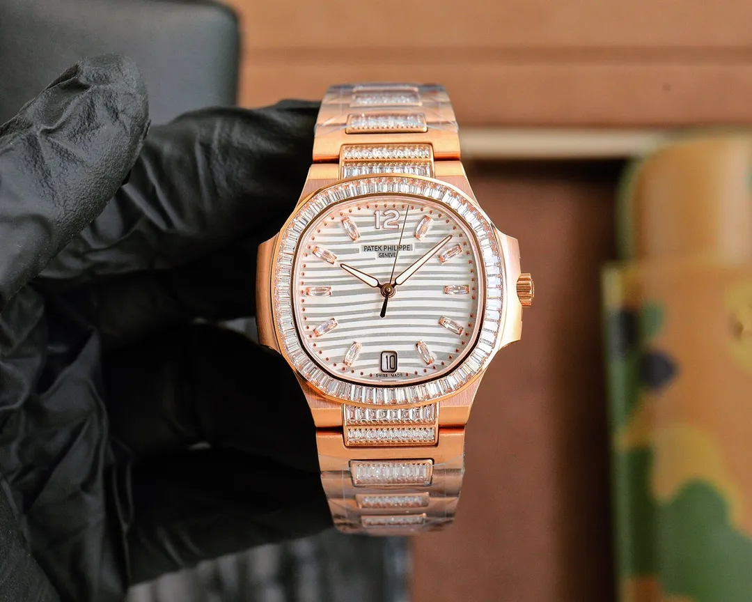 Phillipps2023 relógios femininos de luxo logotipo da marca designer com caixa alta qualidade datejust 31mm relógios quartzo à prova dwaterproof água luminosa
