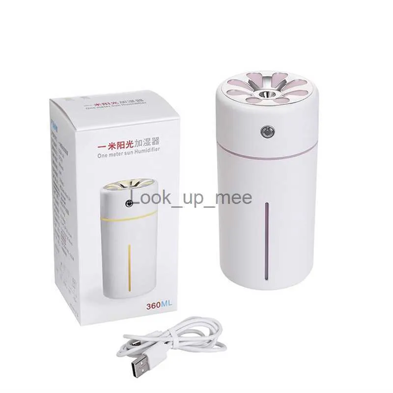 USB Ultrasonic Silent Battery Operated Humidifier With Night Light