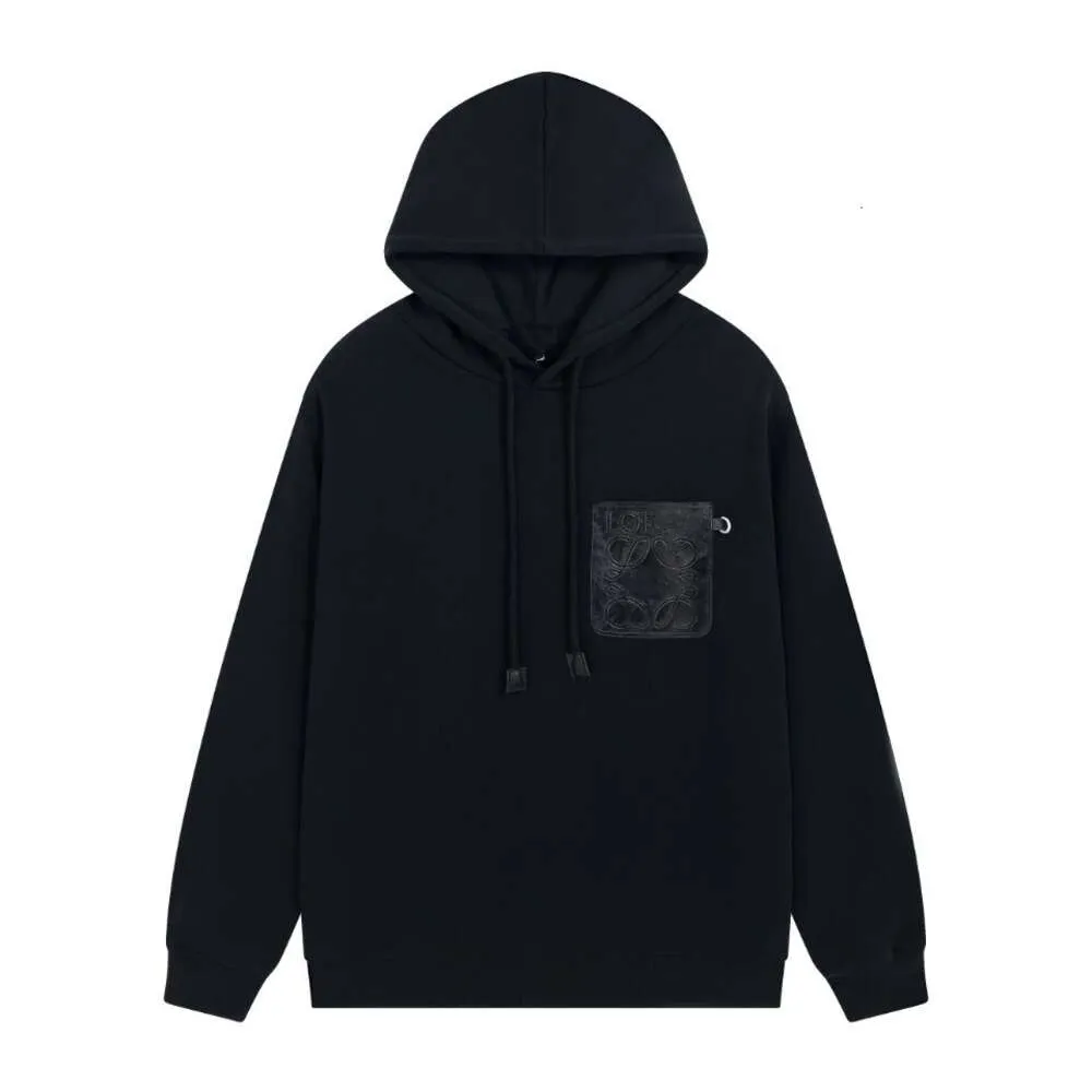 【LOEWE】 コットンジャージー フーディー ☆関税送料込み☆ LOEWE Premium Sweatshirt: High-Quality Cotton, Loose Fit