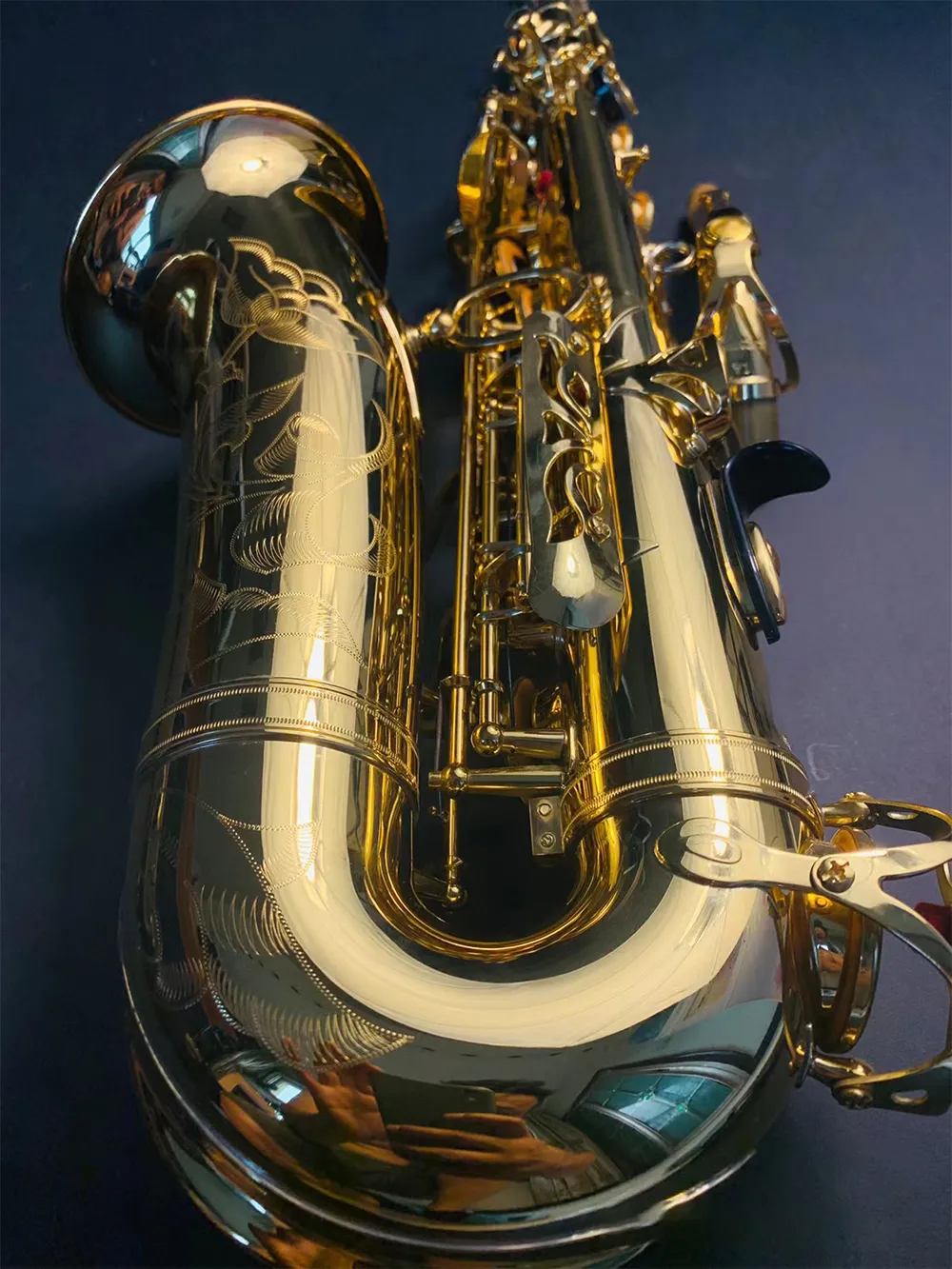 Saxofón Alto profesional original 82 estructura modelo estilo abajo E afinación tono de calidad profesional saxo alto instrumento de jazz