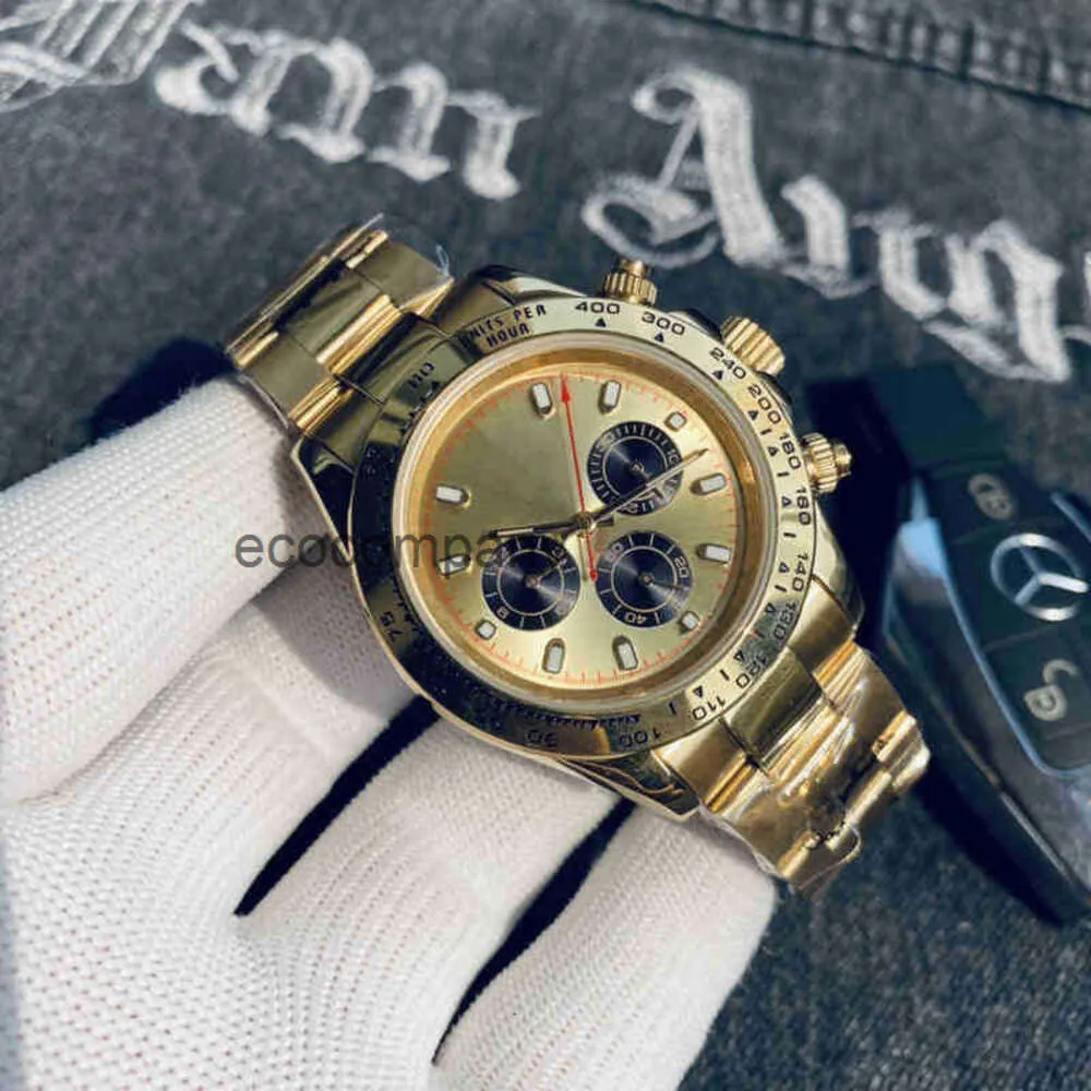 Multifunction Luxury Watch Chronograph Designer Daytonass Men Wristwatch Watches Sapphire Crystal Quality Fashion Business Waterproof 1 5CH4