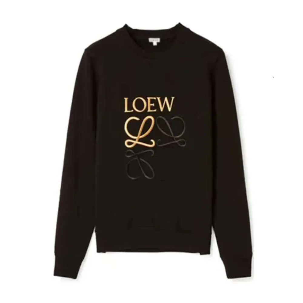 Designer Women Loewee Top Sweatshirt Lowewe Top Quality Loewee Sweater New Embroidered Round Neck Sweater for Men and Women Loose Versatile Couple Long 3250