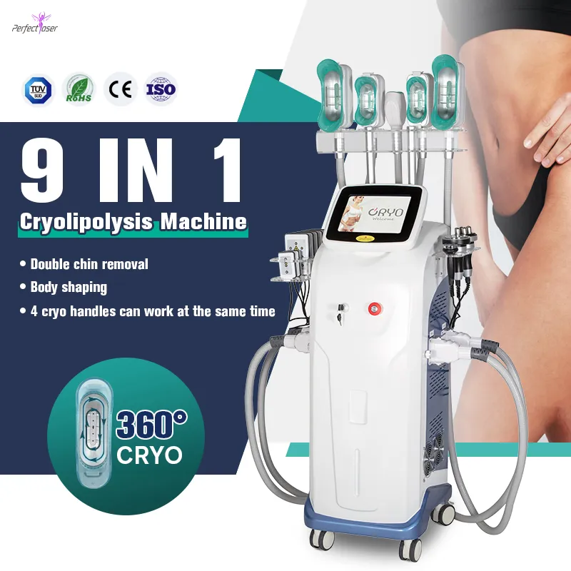 Professional Cryolipolysis Slimming Machine Weight Loss Fat Freezing Sculpting Device Salon Use FDA Approved Body Shaping Equipment