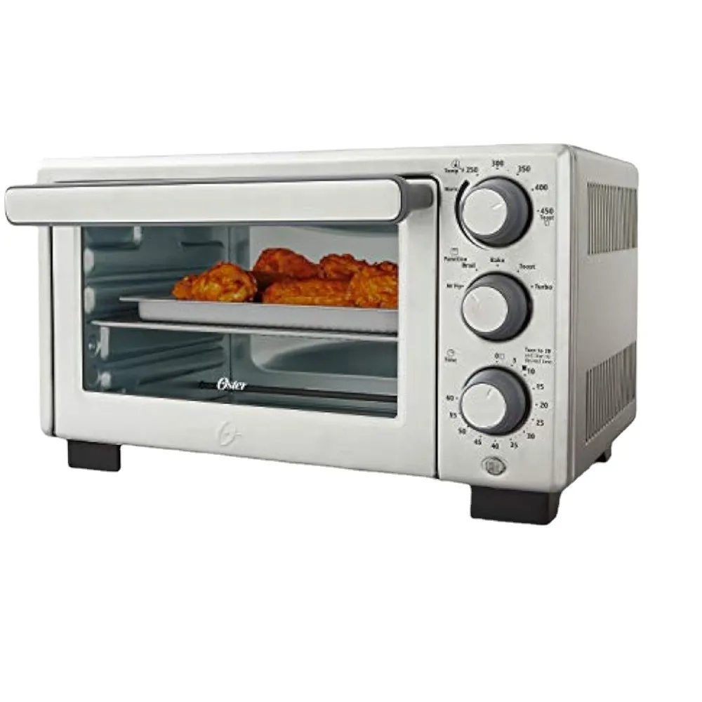 Oster Compact Countertop Oven With Air Fryer, Pizza Oven Outdoor