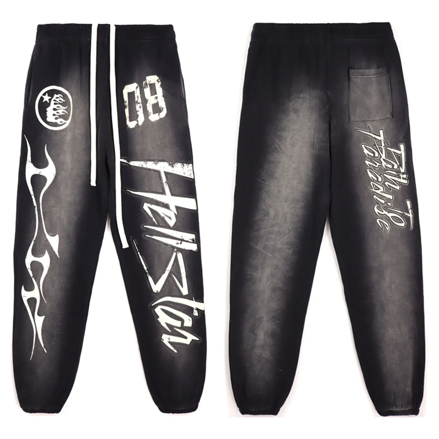 hellstar Pants Men's Plus Size Long Pants Hellstar Sports