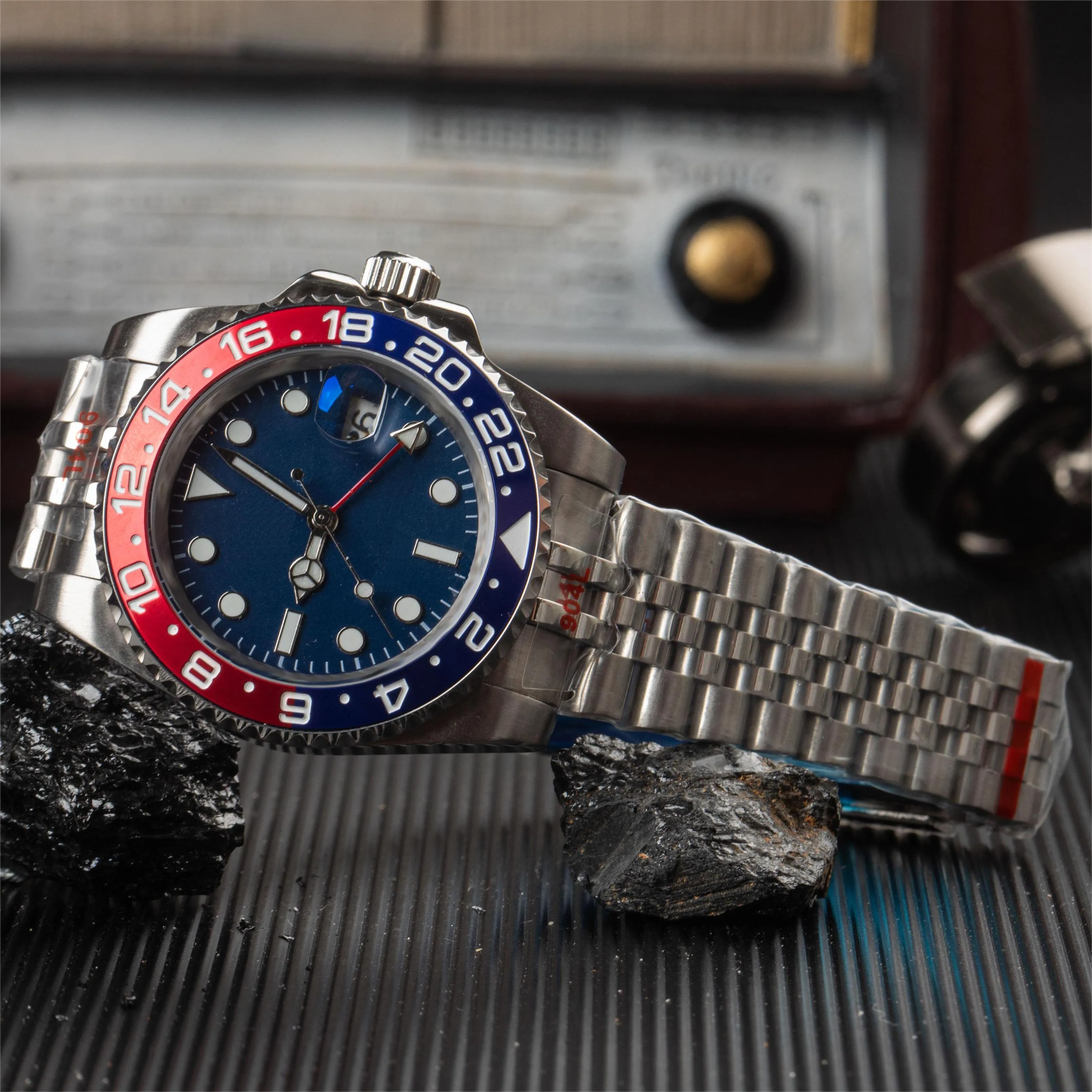Reloj para hombre Relojes de diseno Reloj mecanico automatico de alta calidad para hombre Movimiento de submarinistas Luminoso Zafiro Deportes