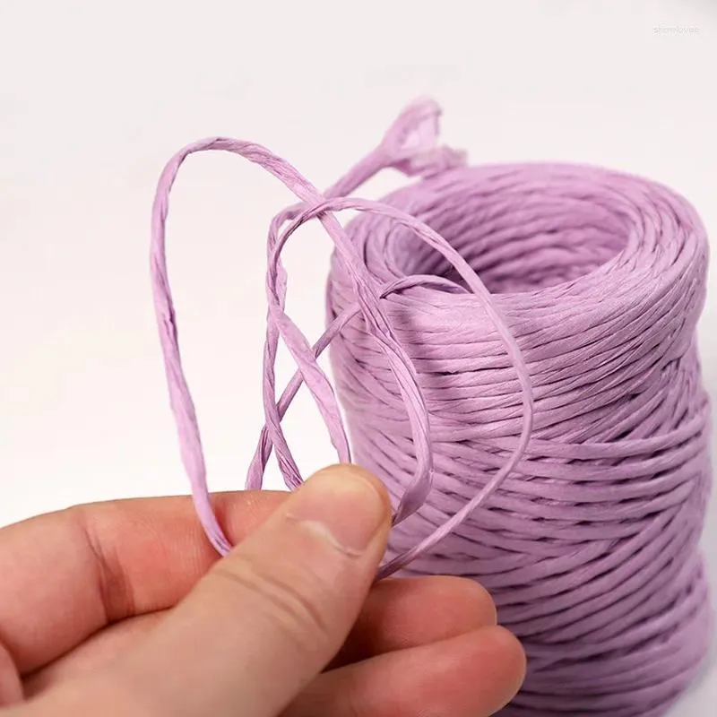 50 Yards Of Colorful Iron Wire And Geography Paper 1 Rope For DIY