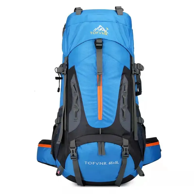 Backpack 70L Camping Backpack Men's Travel Bag Climbing Rucksack Large Hiking Storage Pack Outdoor Mountaineering Sports Shoulder Bags 230927