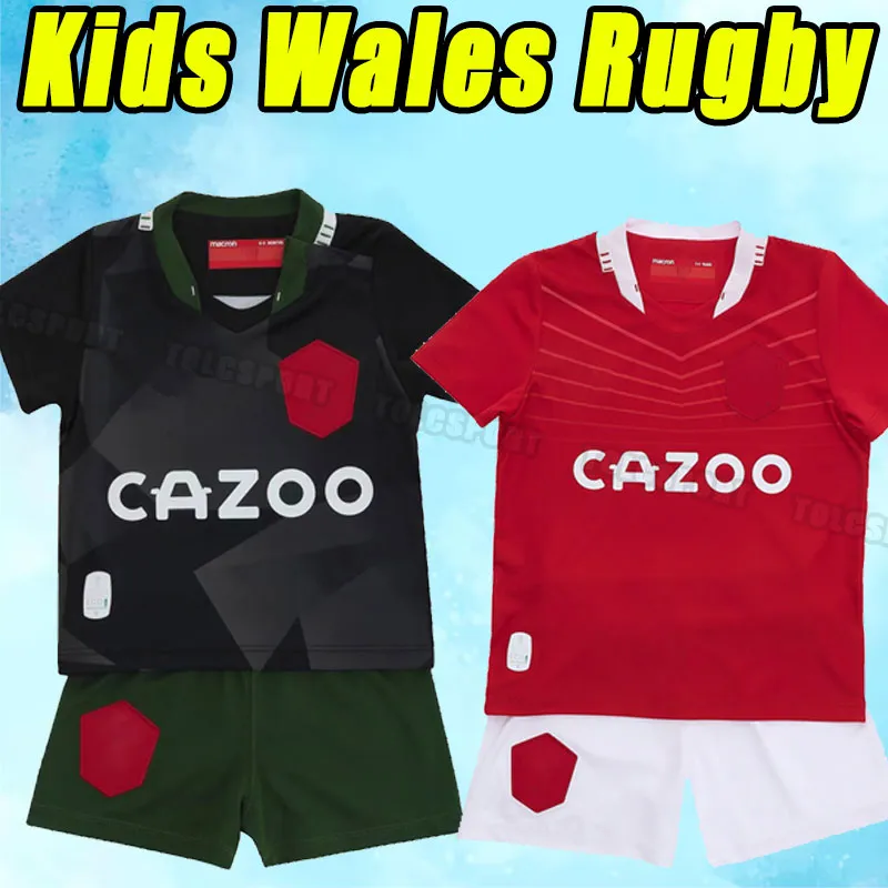 Kids 2021 2022 2023 RUGBY LEAGUE JERSEYS Welsh 150th Anniversary