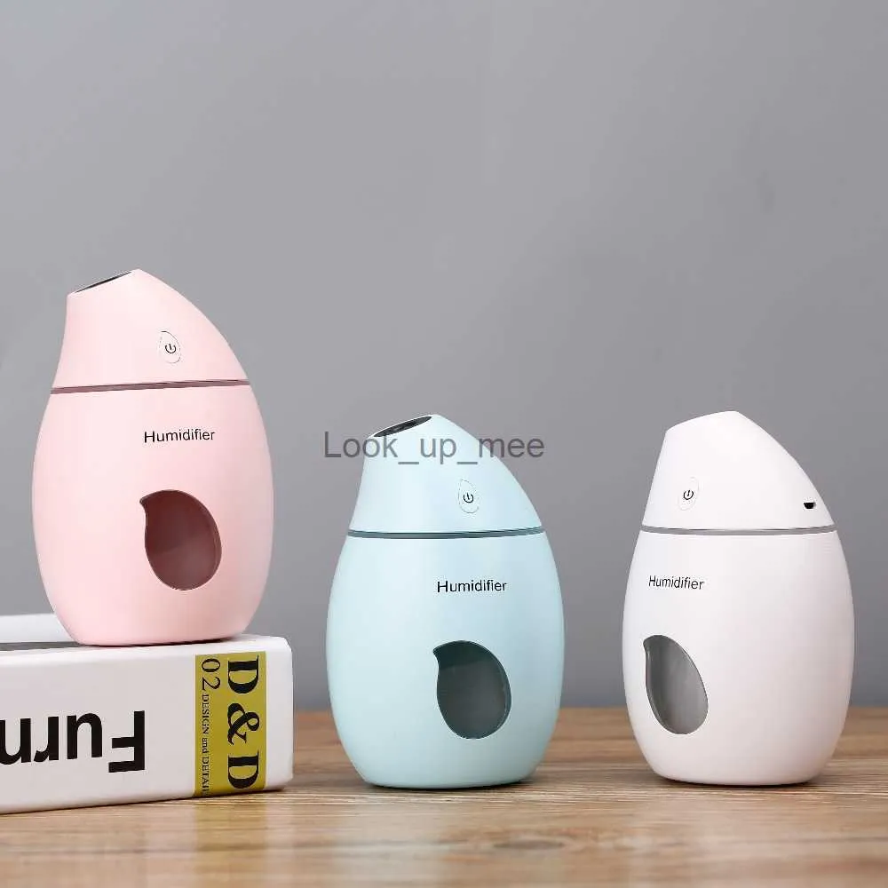 Humidifiers 160ml USB Night Light Mango Humidifier Ultrasonic Aroma Air Diffuser Purifier Atomizer diffuser difusor de aroma car Humidifier YQ230927