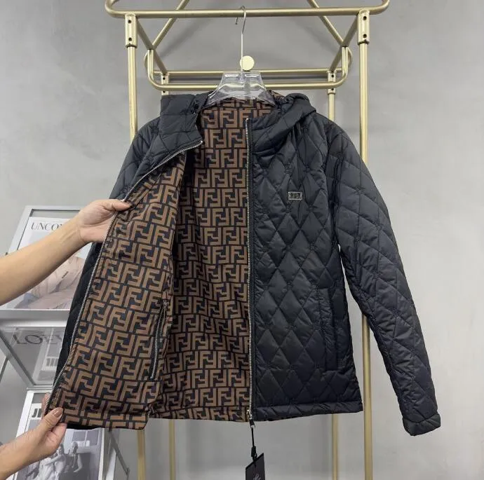 Créateur de mode hommes automne à capuche hommes veste manteau à manches longues vestes réversibles