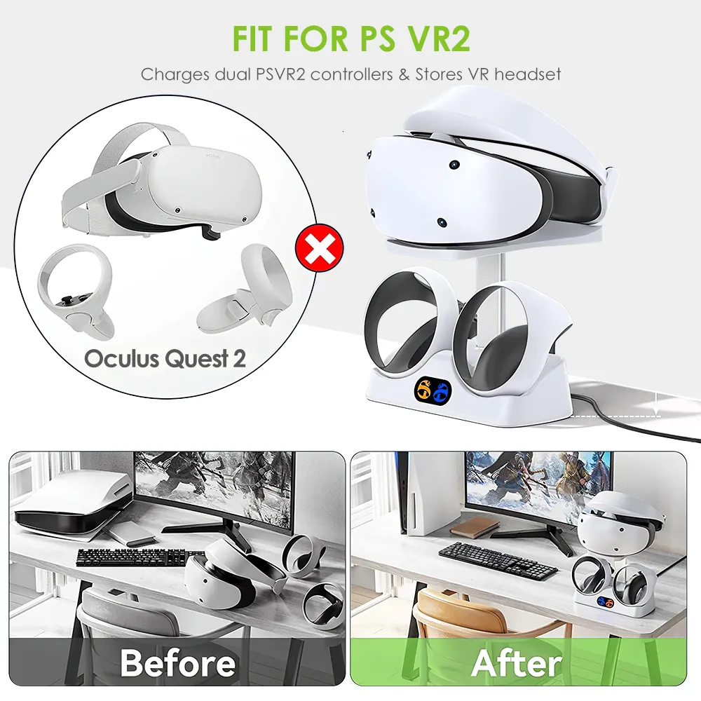 PS5 VR2 VR AR Accessory With Display, Light, Charging Dock, And Storage  Stand Game Accessories From Kang04, $22.45