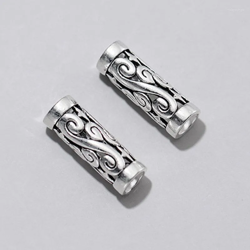 thumbnail image 2 of 925 Sterling Silver Flower Bead Caps - Spacers For Jewelry Making (Unbranded) 2 of 5