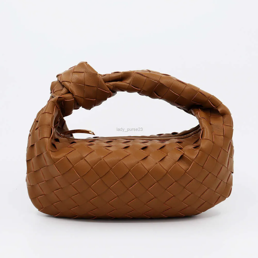 Cloud 2023 Jodie Designer Classic Botteega Bags Bag Lady New Purse Woven Leather Women's Large Knots Capacity Wrinkled Knotted Simple 26cm Flqt