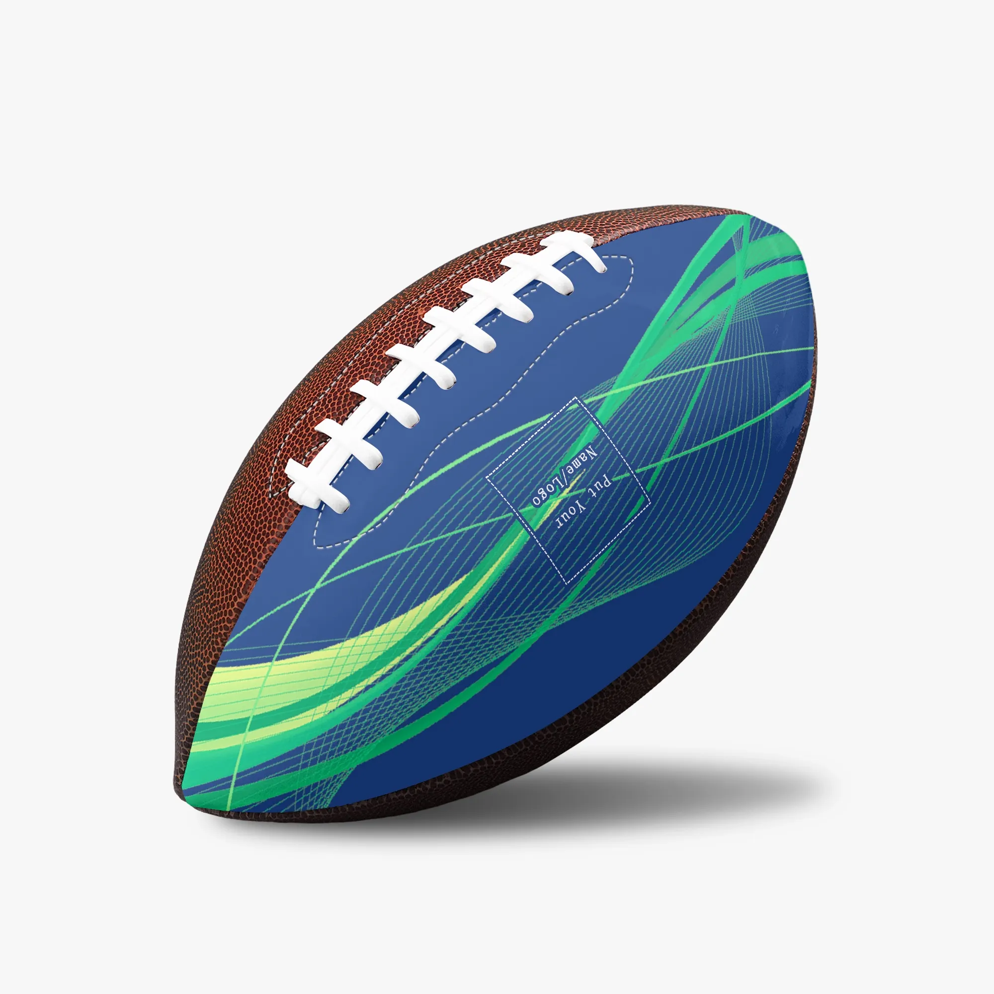 aangepaste American football diy Rugby nummer negen buitensporten Rugby wedstrijdteamuitrusting Kampioenschap Rugby Federatie DKL2-30