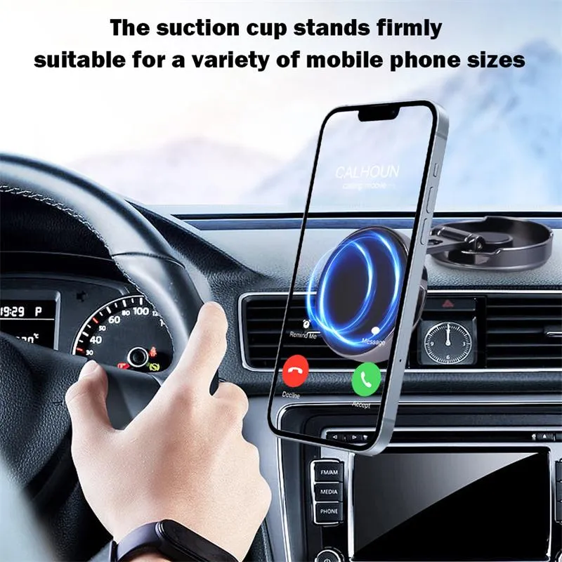 Universal Strong Magnetic Car Phone Holder for Rotatable Cell phone Mount Foldable Mobile Phone Stand Magnet GPS Support For iPhone 14 12 Samsung 