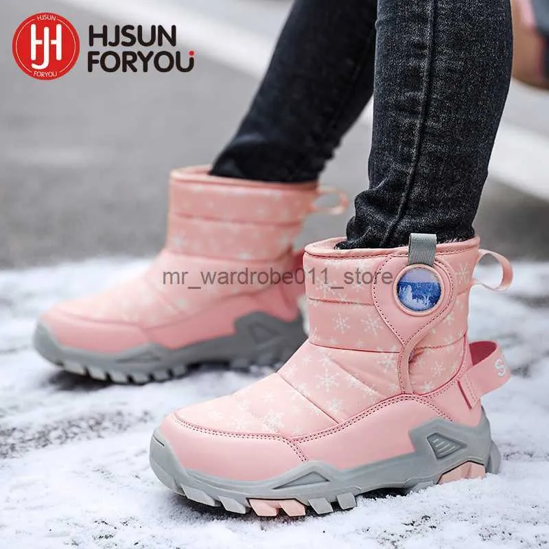 Waterproof winter boots for girls 2025