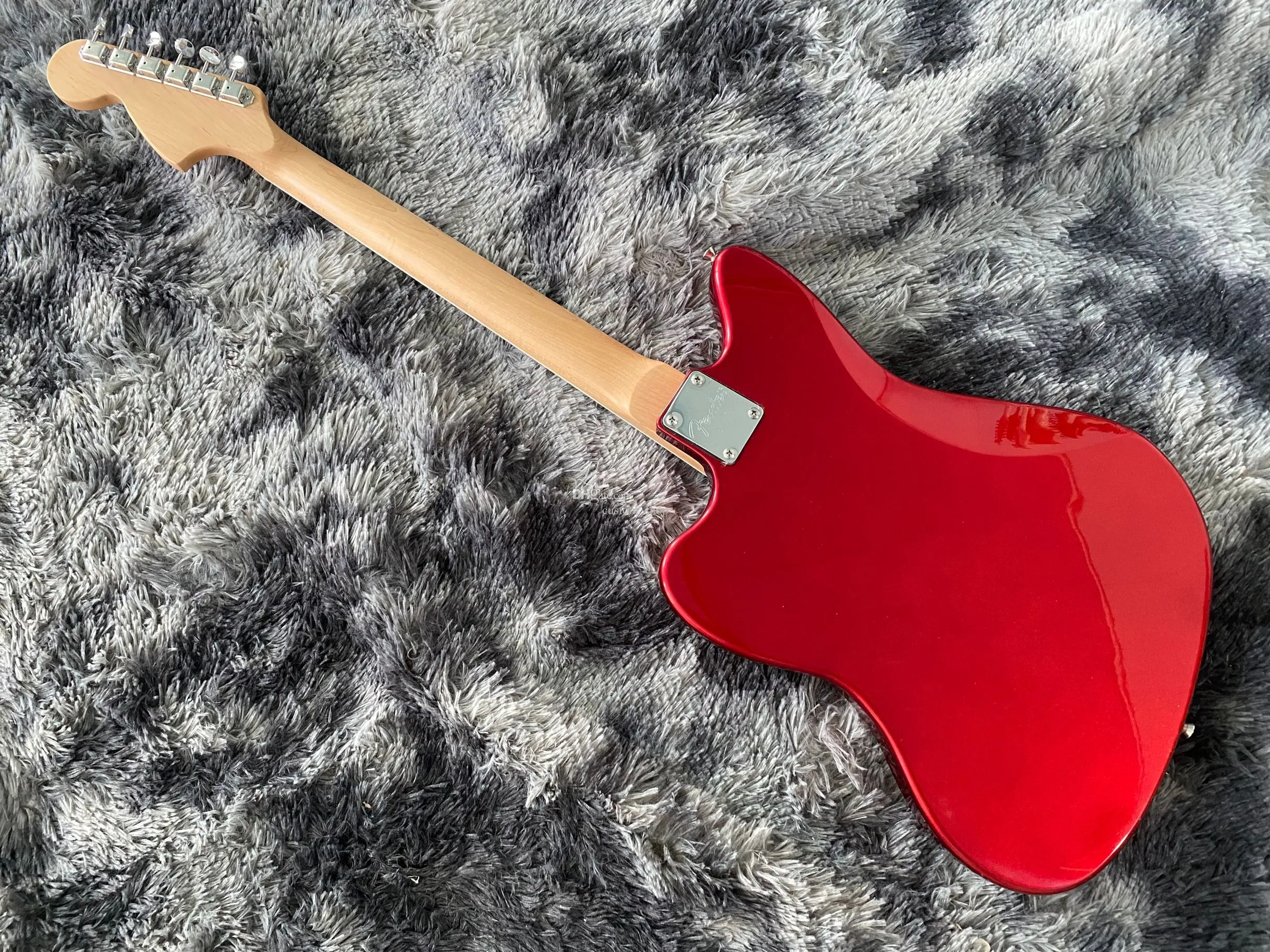 Jazzmaster Electric Guitar with P90 Pickups - Metallic Red