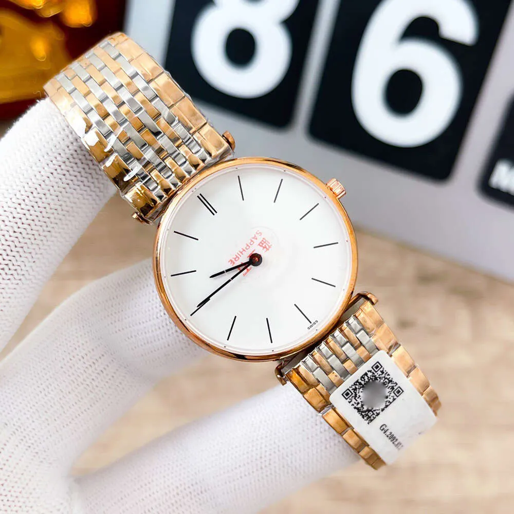 Mens High Quality Watch Fashion Womens Watch Male And Female Couple Watch Quartz Movement Watches Stainless Steel Watch Band Sapphire Luxury Gift