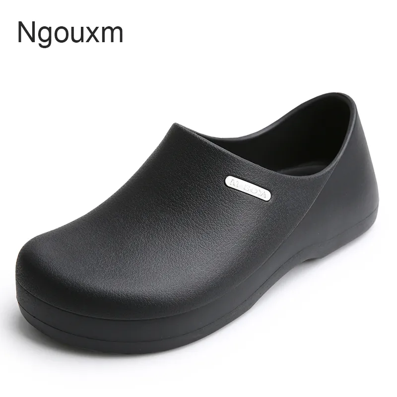 Chaussures habillées Ngouxm hommes Chef chaussures femmes antidérapant imperméable à l'huile cuisine infirmière chaussures travail cuisinier chaussures 230926