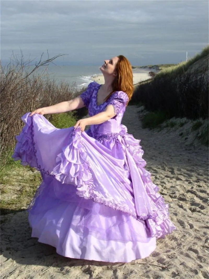 Vintage Victorian Princess Lilac Quinceanera Dresses... From Chicweddings,  $178.53 | DHgate.Com