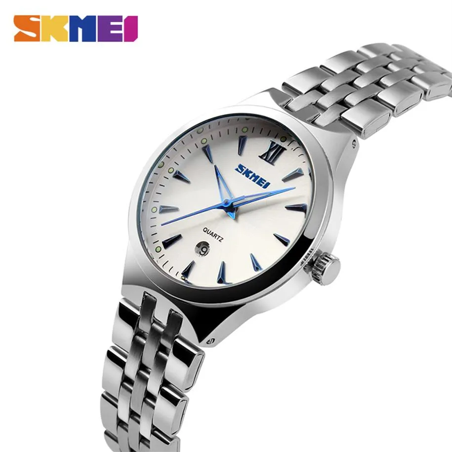 Skmei Mens Watches أعلى العلامة التجارية التقويم الفاخرة الموضة مشاهدة 3BAR Waterproof Quartz Wristwatches Relogio Maschulino 9071271G