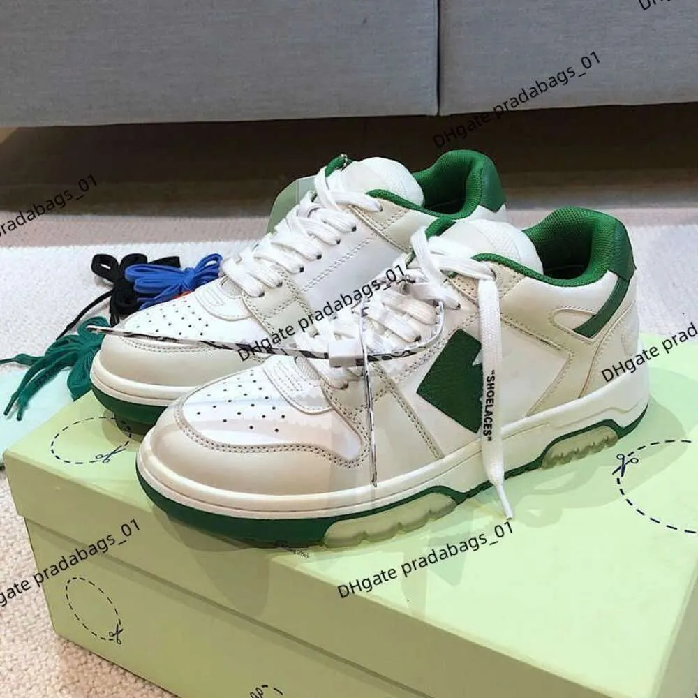 DHgate Luxury off brand white men s shoes designer new trend offset style white dad shoes arrow mark outdoor sports leisure fashion wholesale Shoes Accessories