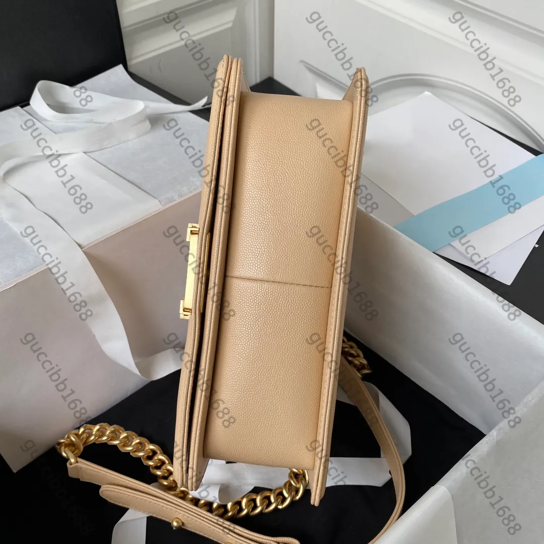 Designer Beige Caviar Flap Bag 10A Mirror Quality, Top Designer Beige Caviar Flap Bag 10A Mirror Quality, Top