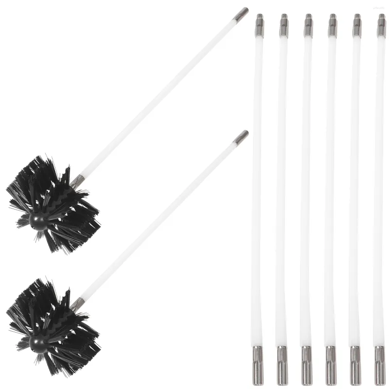 Multi Function Nylon Cake Brush Cleaning Set With Chimney Sweeping