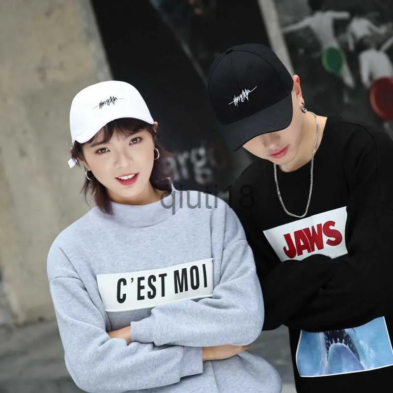 Ball Caps Fashion Big Head Men Women Round Top Letters Cotton Baseball Cap Cycling Travel Sports Duck Tongue Cap Casquette Free Shipping x0927