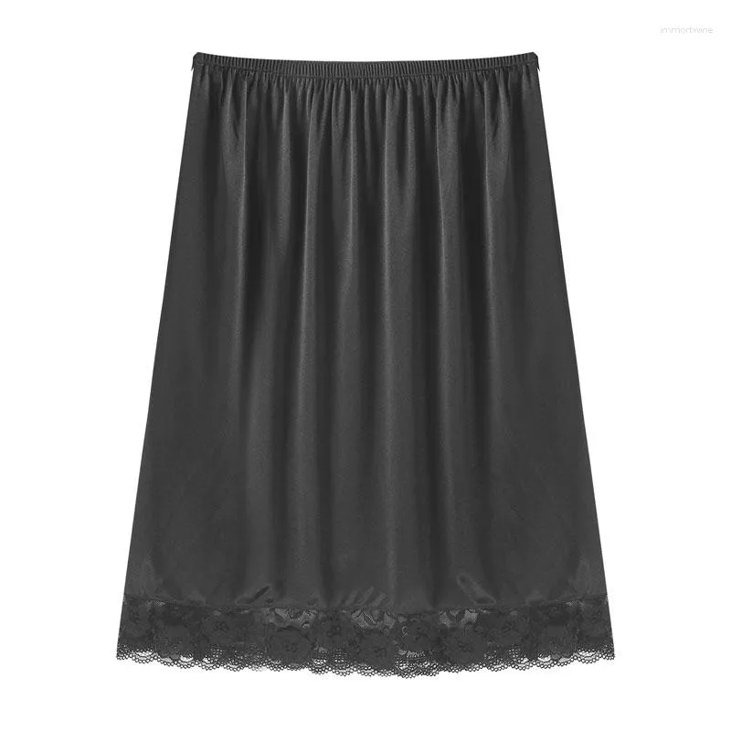 Jupe De Doublure Antistatique Pour Femmes Sous Jupe Demi Longueur