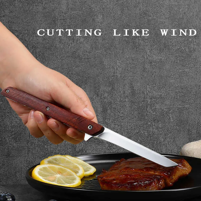 Popularny nóż klasyczny składany nóż owocowy przenośny wysokiej jakości, delikatne, obierające stal nierdzewną bezpieczeństwo na zewnątrz wielofunkcyjne 4GRQ