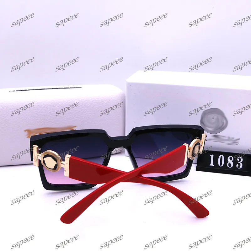 Designer Brand Sunglasses designers Sunglass eyeglass Women Men top Quality Glasses Womens Full Frame UV400 lens Unisex With box 239271PE-3