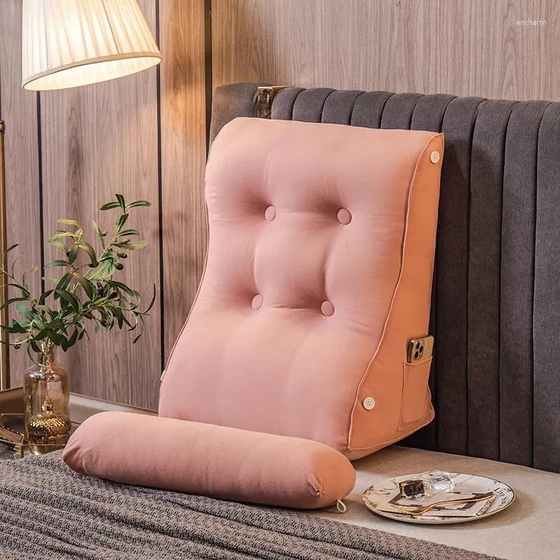 Yastık Backrest Lüks Zarif Ofis Yuvarlak Koltuk Sandalye Kat Estetik Dekorativos Para Sofa Dekorasyon Evi