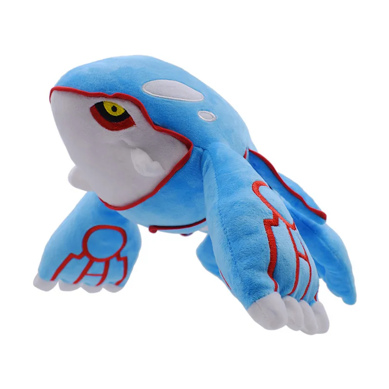 37CM Big Size Blue Sea Monster Plush Toys Anime Game Fans Gift Stuffed Plushies Toys