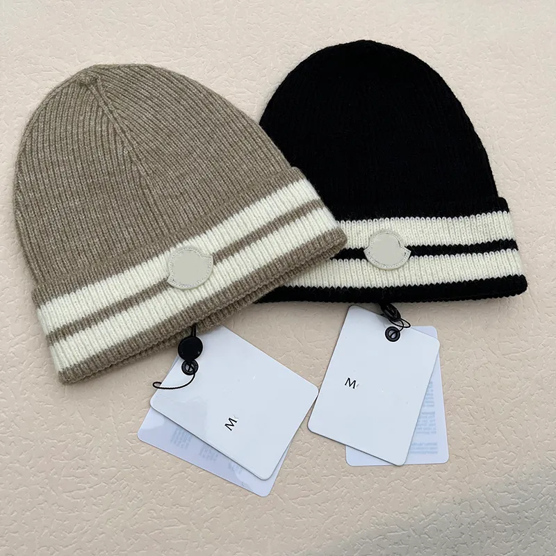 Designer beanie knitted hat beanies letter logo beanie high quality products ski party fashion trend high-end atmosphere