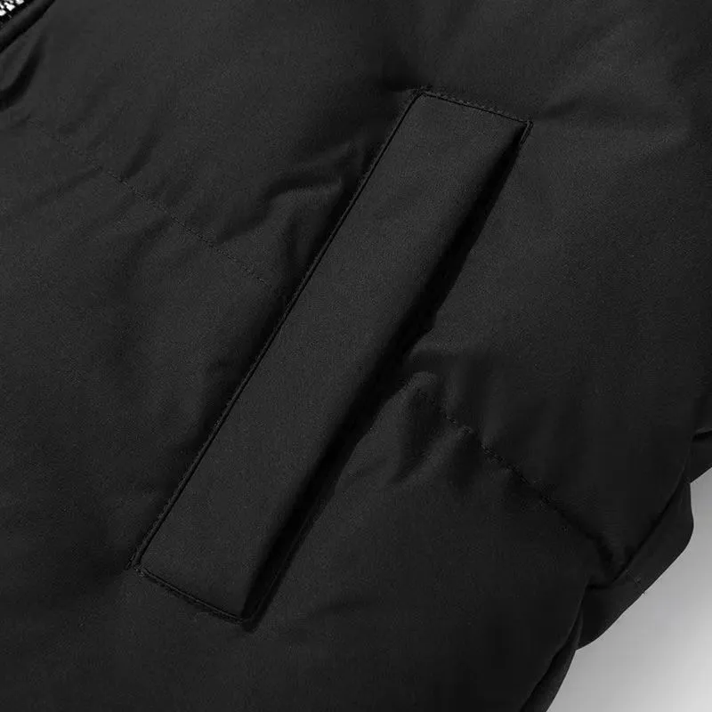 Luxurious High End Triangle Mens Designer Mens Padded Jacket