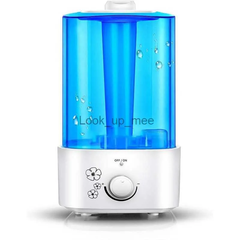 Humidifiers Silent Cold Mist Humidifier 2 Liter Small Air Humidifier Suitable for Bedroom/Living Room US Plug YQ230927