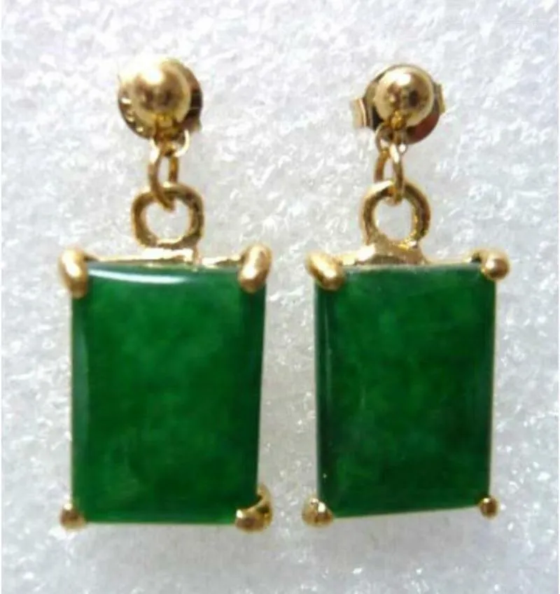 Dangle Earrings Jewelry 4 Colors! Fine Light Green/green/black Natural Jade