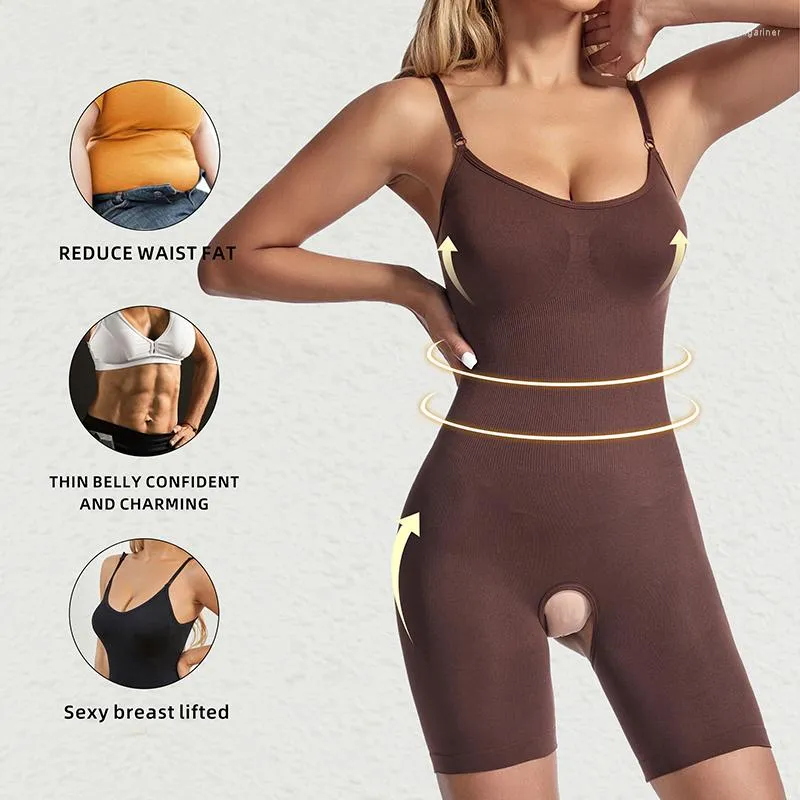 Seamless Womens Bodysuit With Open Crotch, Push Up Waist Trainer, Tummy  Control, And Irisnaya Women Slimming Bodysuits From Olgariner, $10.19