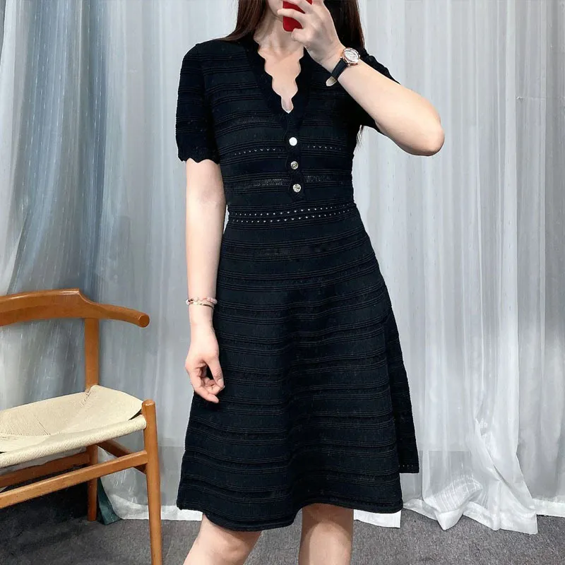 Green shredded milk material hollowed out ankle-length dress with empire  waist and off-shoulder collar for women from Dhgate Basic & Casual Dresses  - price 65.55