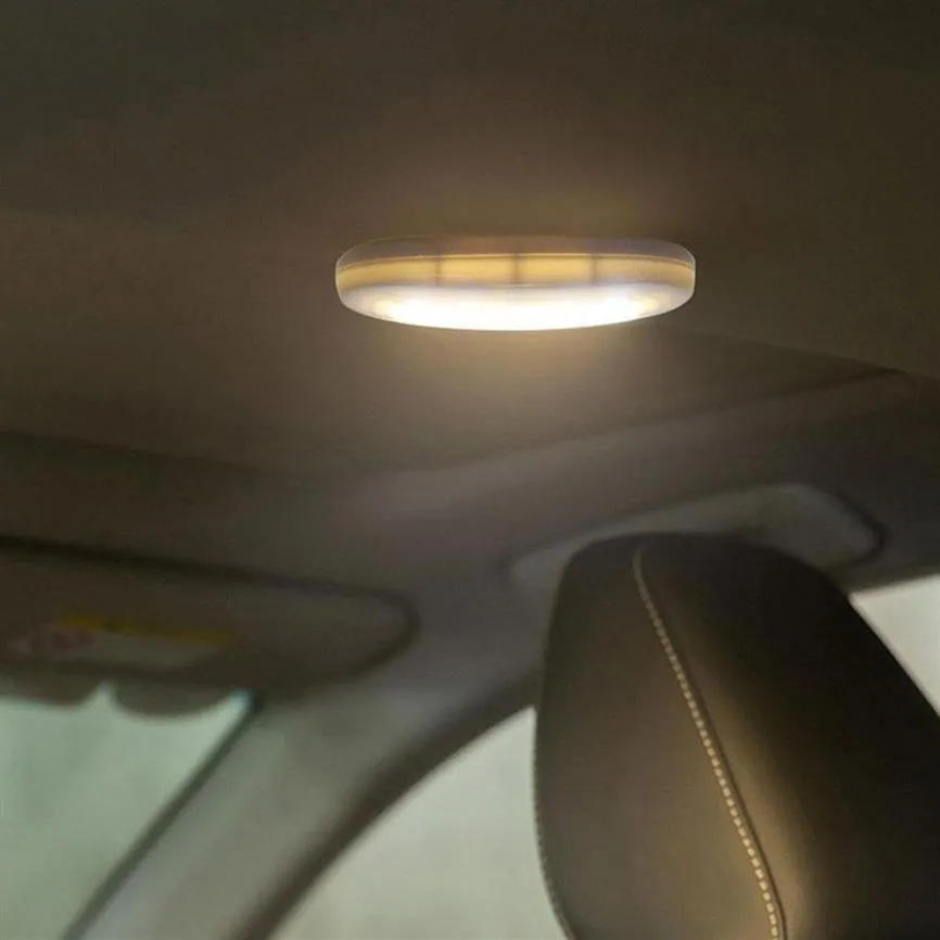 Светодиодная лампа с магнитным присасыванием для салона автомобиля, лампа для чтения, прозрачный свет для чтения в ночное время, идеальная замена внутреннего освещения для Camp261g