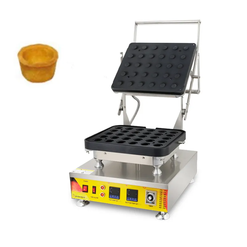 Voedselverwerking commerciële elektrische kaas eiertaart maker taartje schaal machine