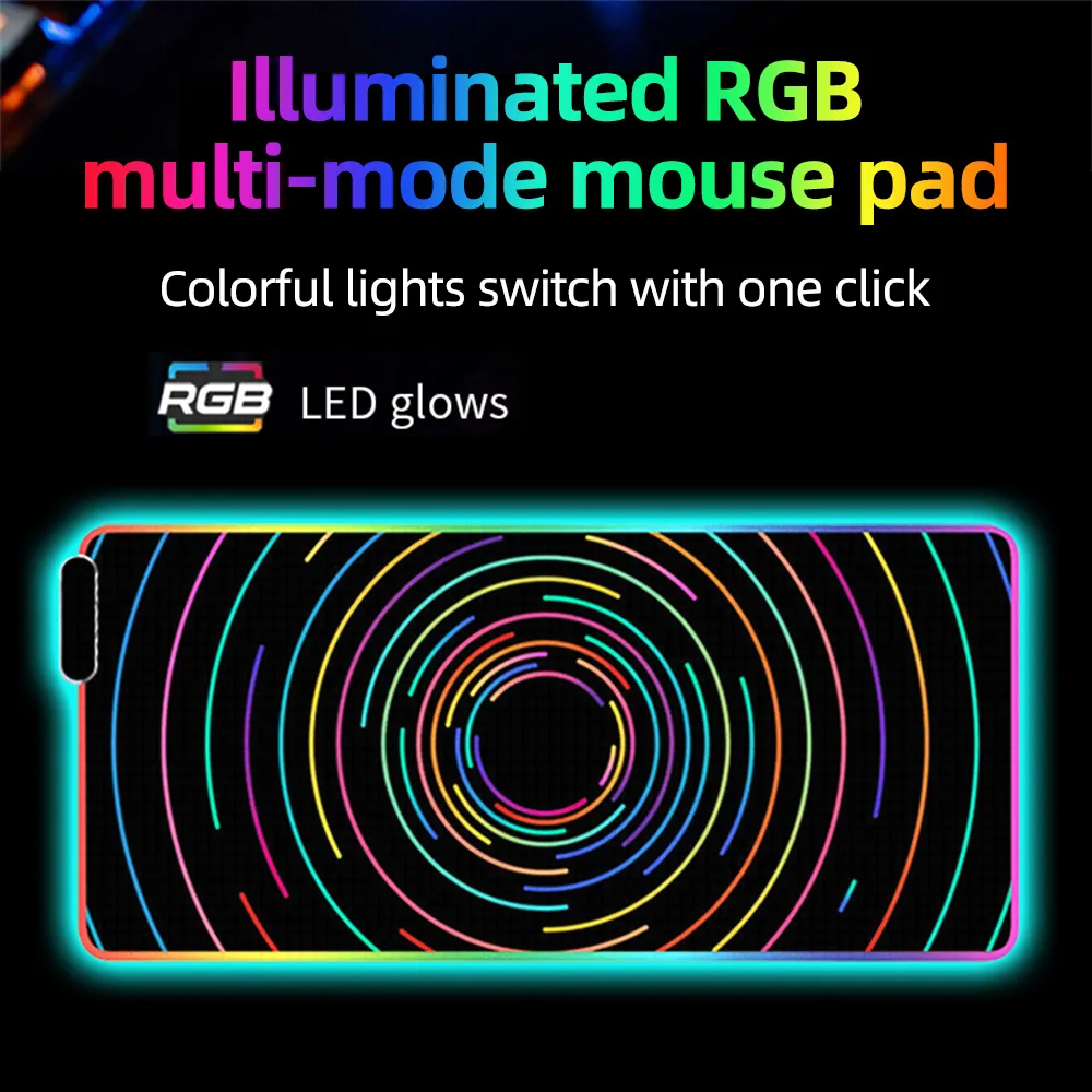 マウスパッドリストレストRGB LEDゲームマウスパッド19ラミナスモードDIYカスタマイズ可能なPC XXL防水およびアンチスキッドコンピューターキーボードパッド230927